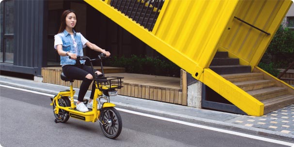 最时尚的共享出行方式